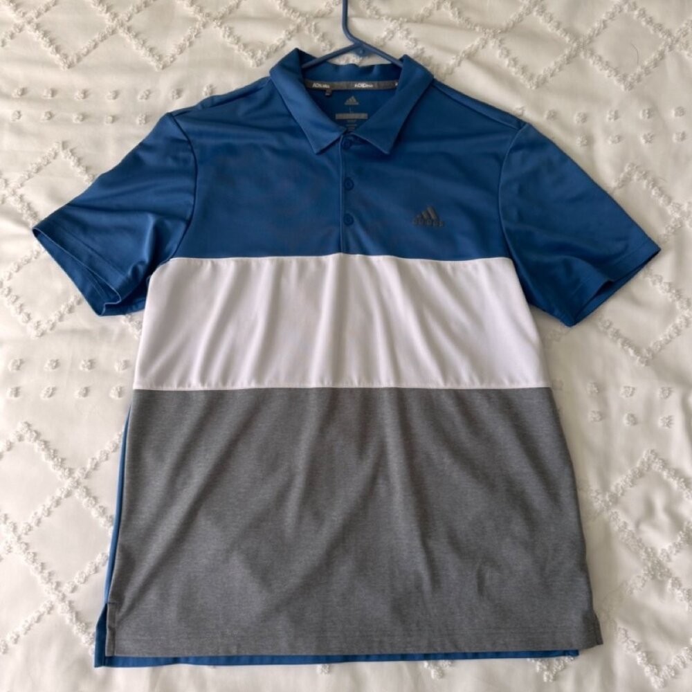 Adidas Colorblock Men's Golf Polo